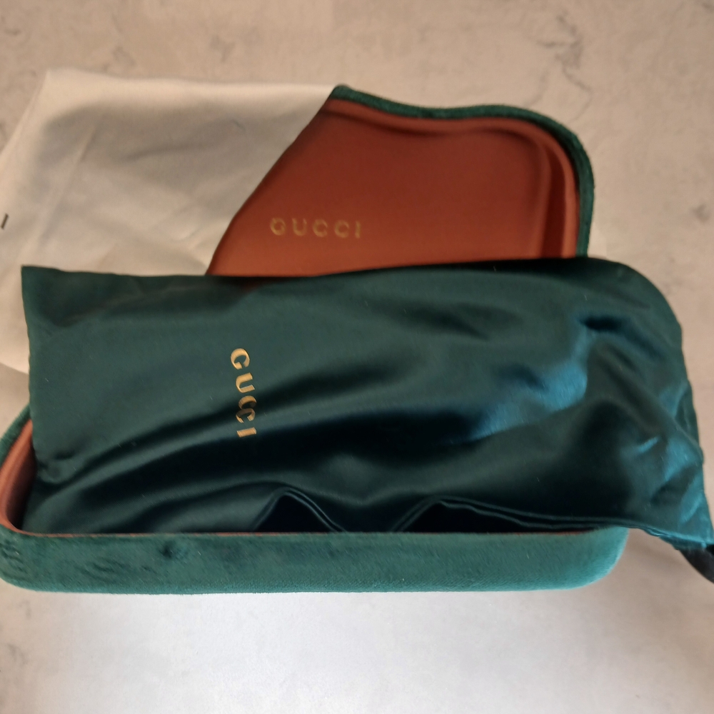 Gucci Sunglasses Green/Black Gucci Eyewear - Picture 5 of 14
